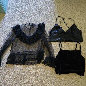 Bundle of Black Tops, 2XL